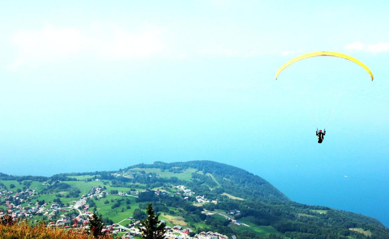 Appartement Confortable A Thollon-Les-Memises Avec Vue Εξωτερικό φωτογραφία